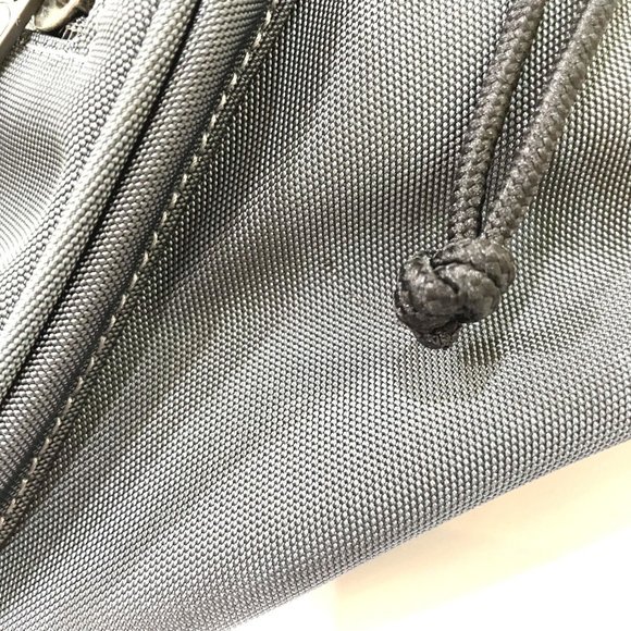 BALENCIAGA Explorer Waist Pouch (482389) - Unisex Nylon Belt Bag in Gray - Picture 9 of 10